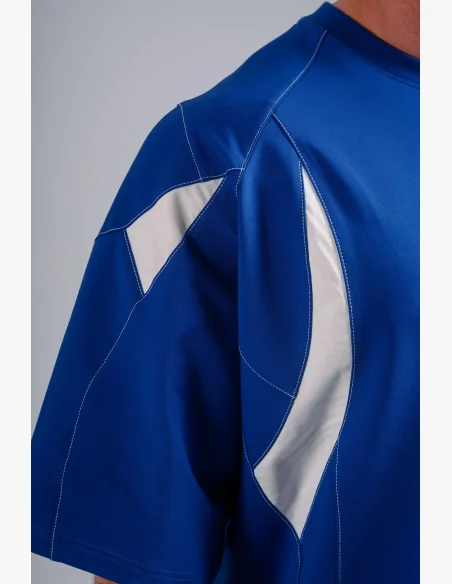 NEBBIA maglietta oversize pump cover PRIMAL blu