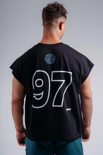 Canotta oversize NEBBIA '97 PRIMAL nera 2