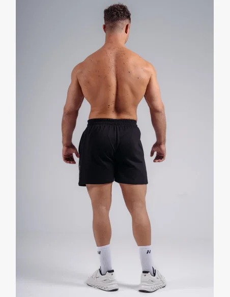 NEBBIA pantaloncini da allenamento oversize PRIMAL neri