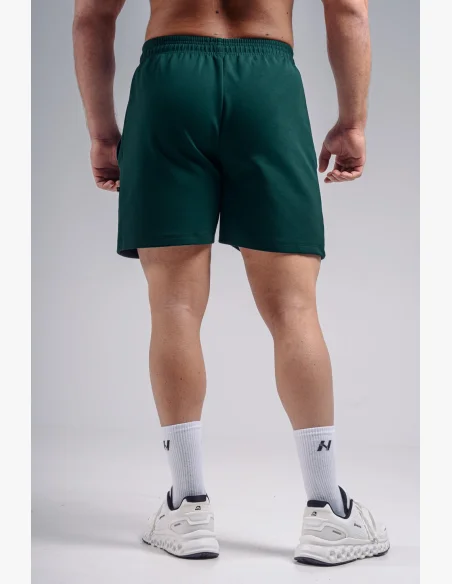 NEBBIA pantaloncini da allenamento oversize PRIMAL verdi