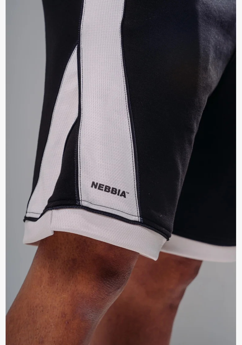 NEBBIA pantaloncini da allenamento PRIMAL neri