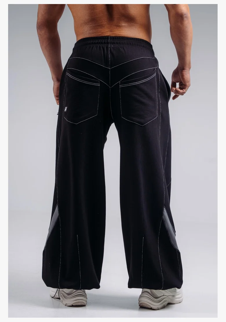 NEBBIA pantaloni larghi PRIMAL neri