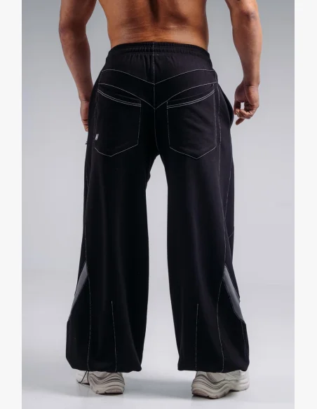 NEBBIA pantaloni larghi PRIMAL neri