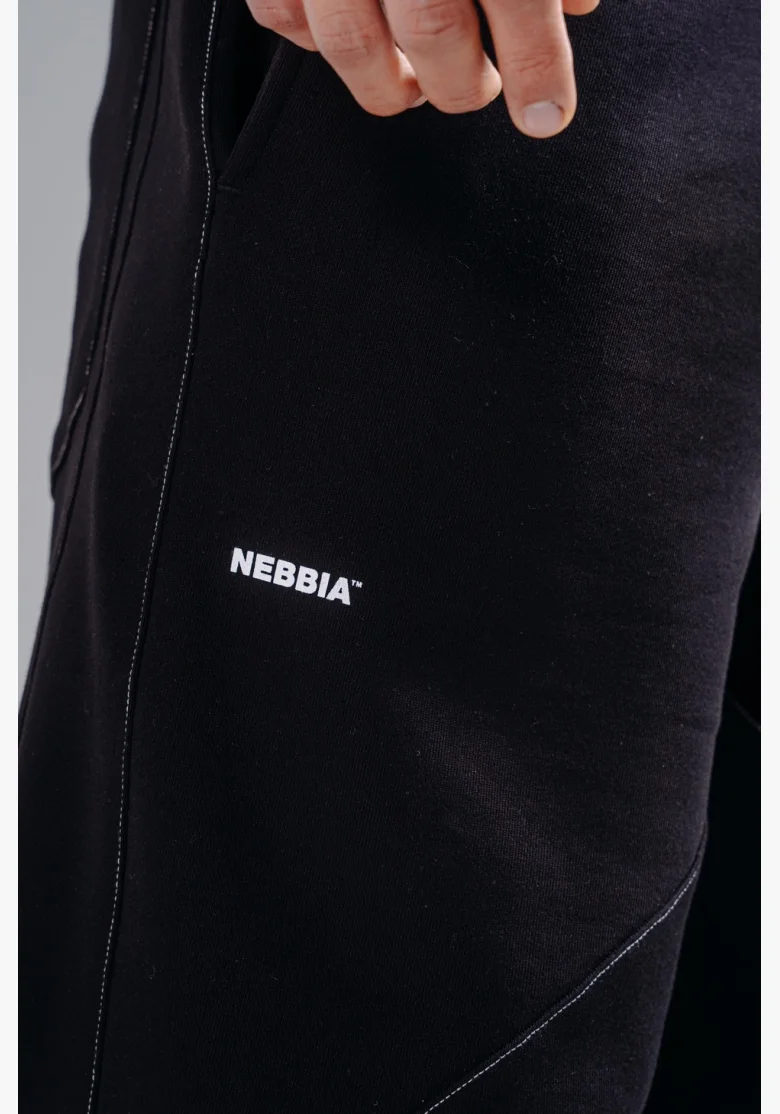 NEBBIA pantaloni larghi PRIMAL neri