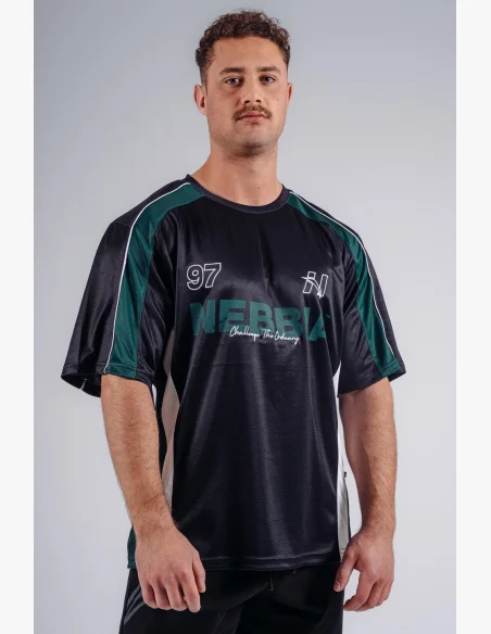 NEBBIA Maglietta Oversize Jersey '97 PRIMAL nera