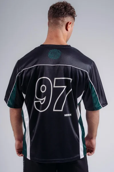 NEBBIA Maglietta Oversize Jersey '97 PRIMAL nera 2