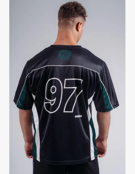 NEBBIA Maglietta Oversize Jersey '97 PRIMAL nera