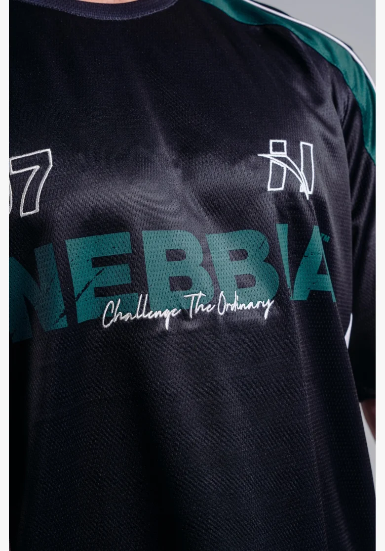 NEBBIA Maglietta Oversize Jersey '97 PRIMAL nera