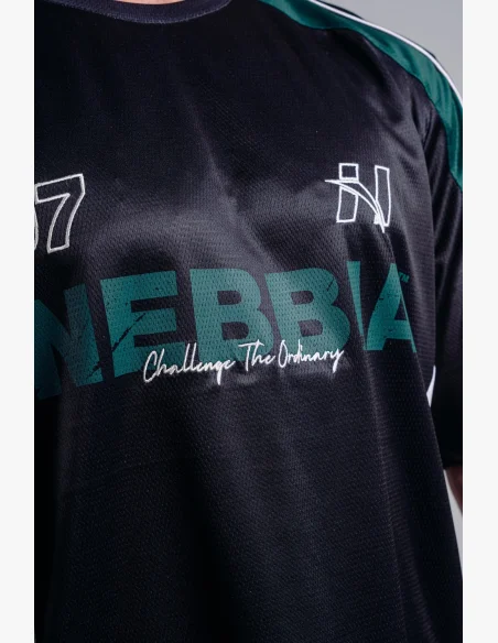 NEBBIA Maglietta Oversize Jersey '97 PRIMAL nera