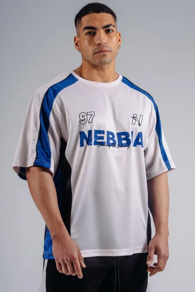 NEBBIA Oversized Jersey maglietta '97 PRIMAL bianca