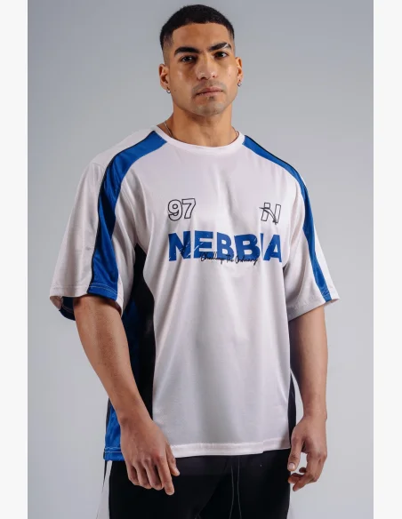 NEBBIA Oversized Jersey maglietta '97 PRIMAL bianca