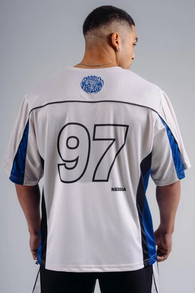 NEBBIA Oversized Jersey maglietta '97 PRIMAL bianca 2