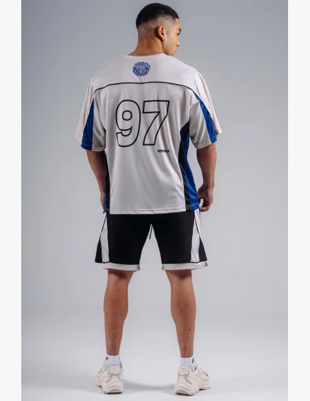 NEBBIA Oversized Jersey maglietta '97 PRIMAL bianca