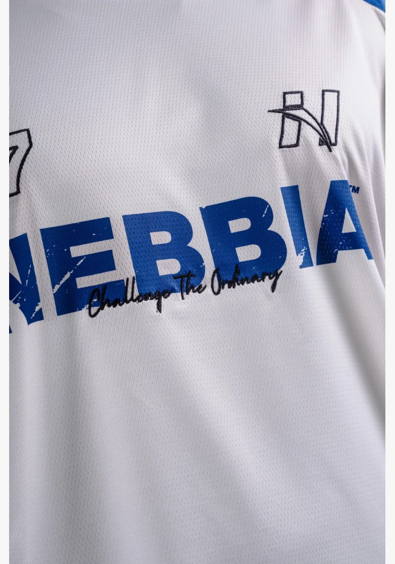 NEBBIA Oversized Jersey maglietta '97 PRIMAL bianca
