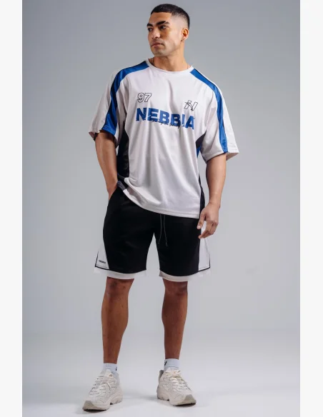 NEBBIA Oversized Jersey maglietta '97 PRIMAL bianca