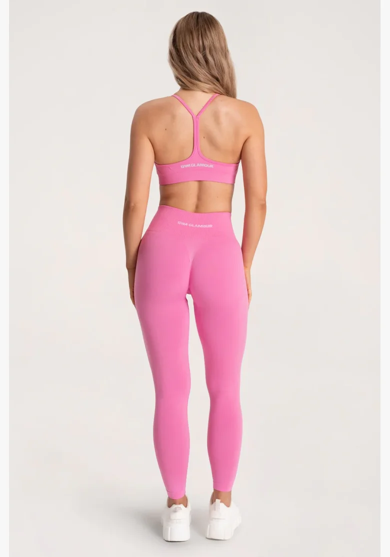 Gym Glamour Leggings Second Skin push up Wild Pink