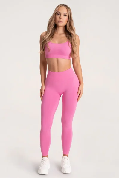 Gym Glamour Leggings Second Skin push up Wild Pink 2