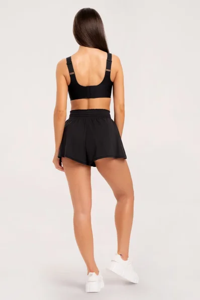 Gym Glamur pantaloncini Court nero 2