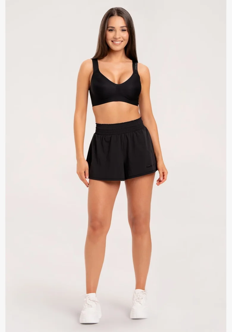 Gym Glamur pantaloncini Court nero