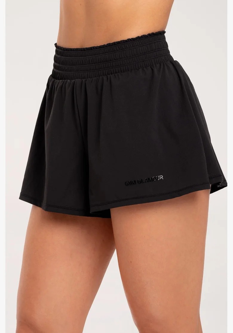 Gym Glamur pantaloncini Court nero