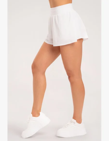 Gym Glamur Shorts Court bianco