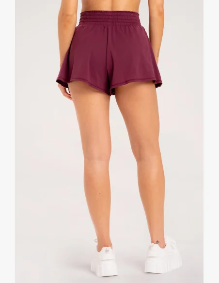 Gym Glamur Shorts Court bordeaux