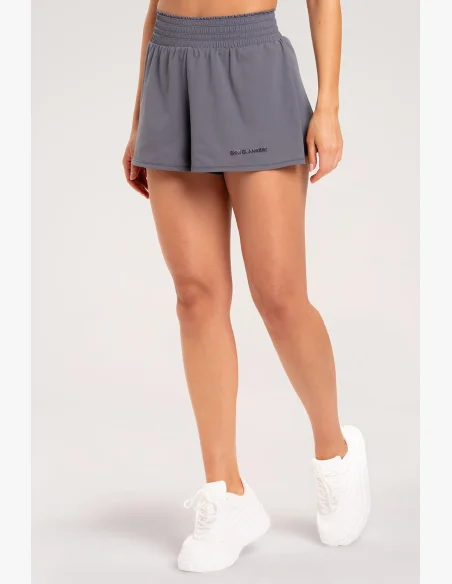Gym Glamur pantaloncini Court Grey