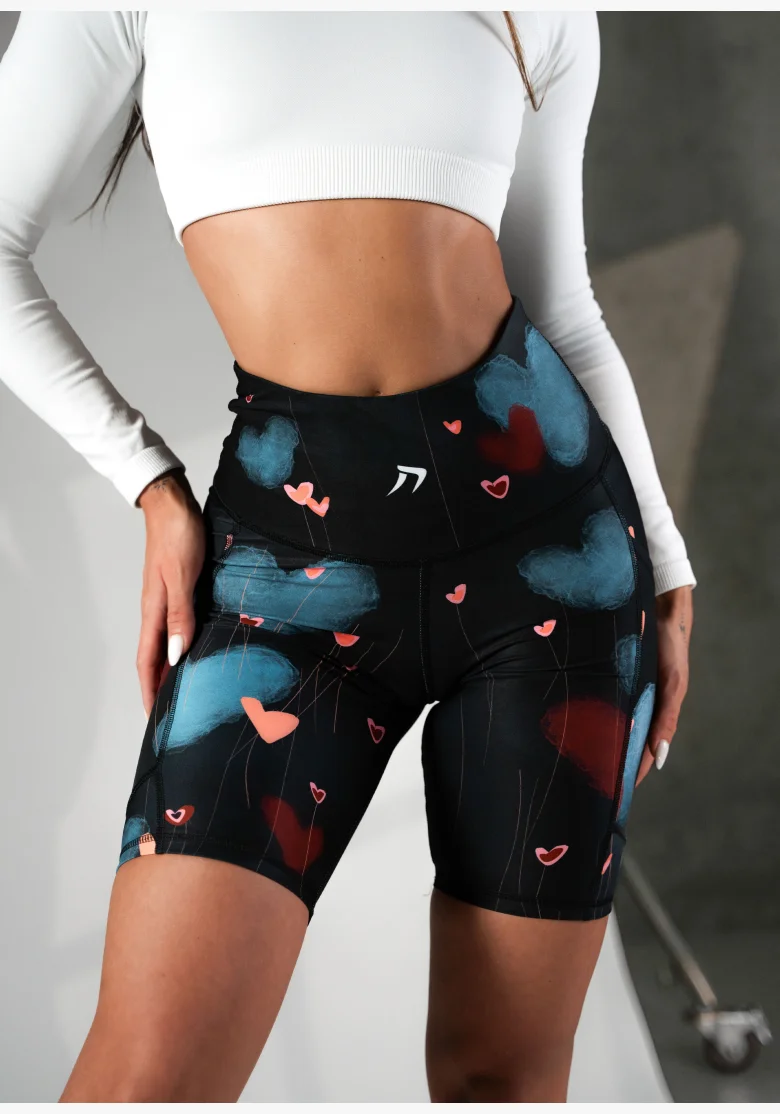 KFIT pantaloncini Dark Romance con tasche
