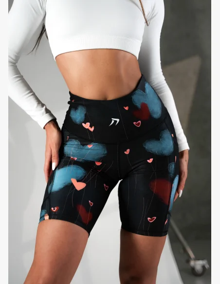 KFIT pantaloncini Dark Romance con tasche