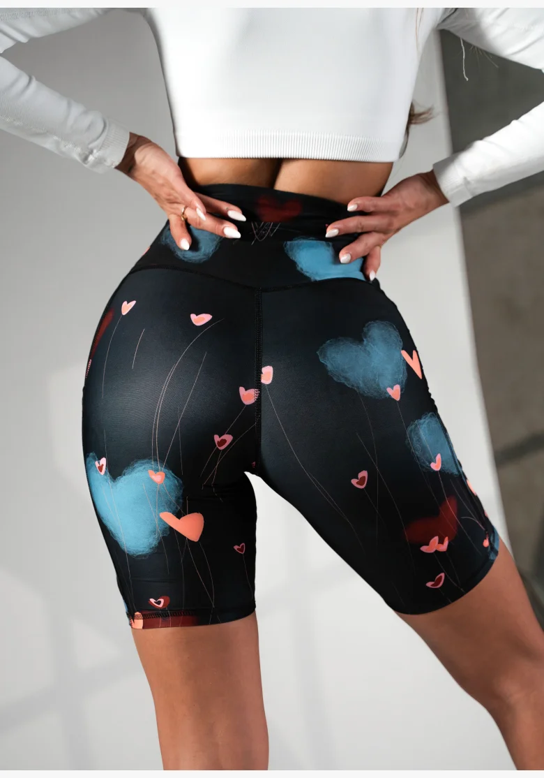 KFIT pantaloncini Dark Romance con tasche