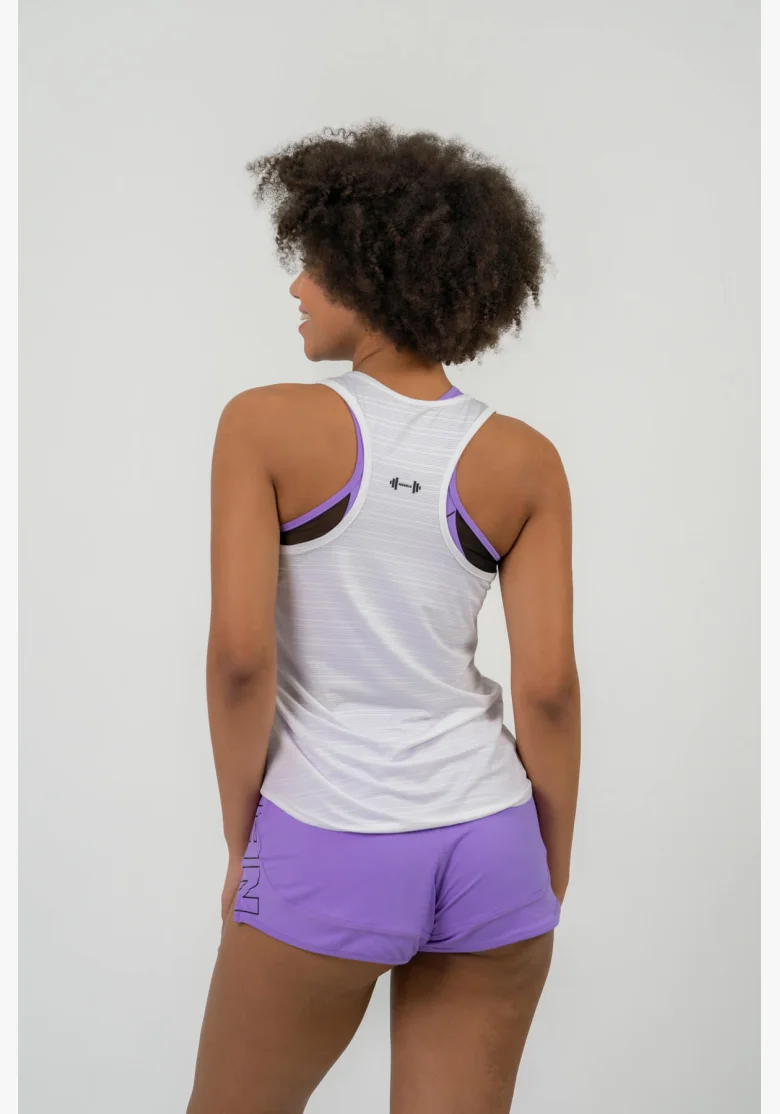 NEBBIA • FIT Activewear top “Airy” con logo riflettente • NEBBIAshop.cz