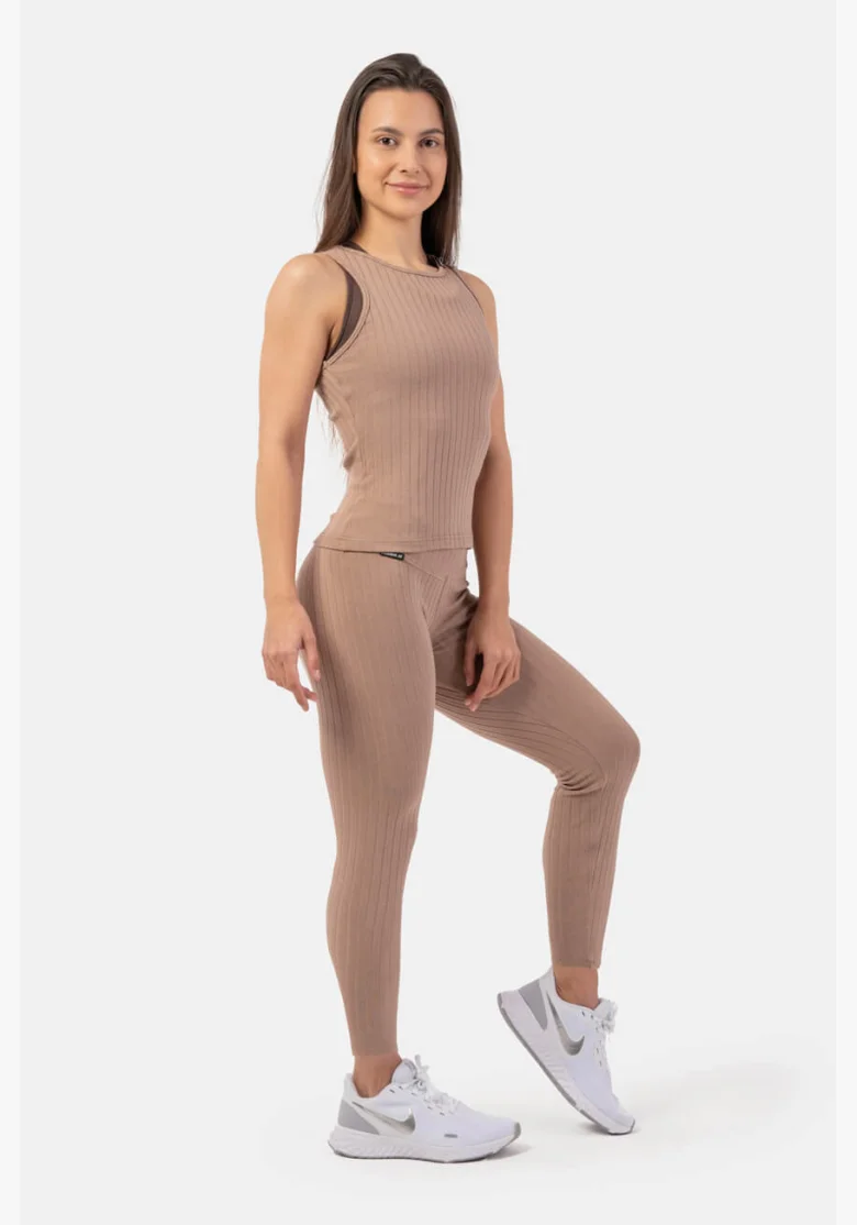 NEBBIA • Canottiera a costine in cotone organico • NEBBIAshop.it