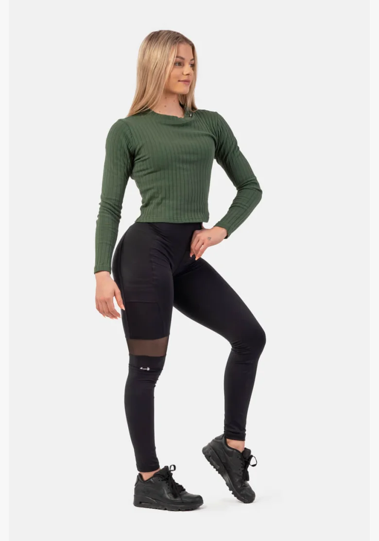 NEBBIA • Maglietta a coste in cotone biologico • NEBBIAshop.it