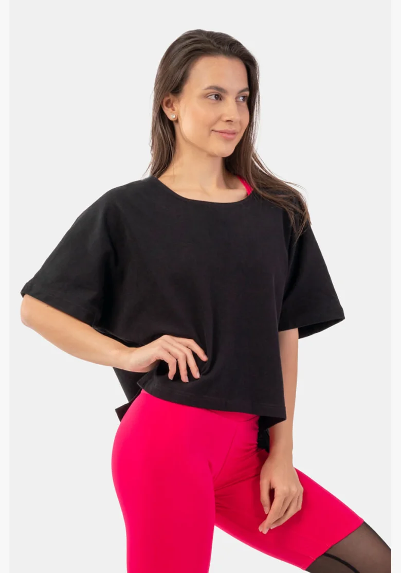 NEBBIA • Maglietta crop "The Minimalist" • NEBBIAshop.cz