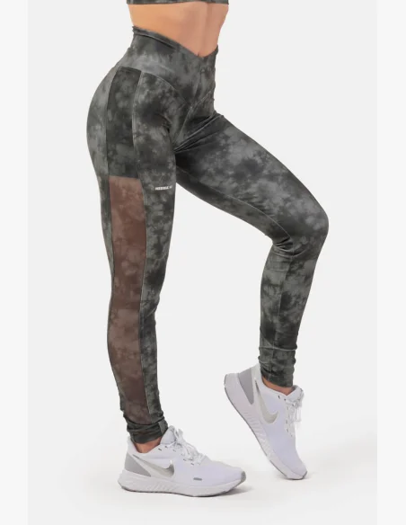 NEBBIA • EKO leggings „Breathe“ con rete • NEBBIAshop.cz