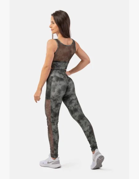 NEBBIA • EKO leggings „Breathe“ con rete • NEBBIAshop.cz