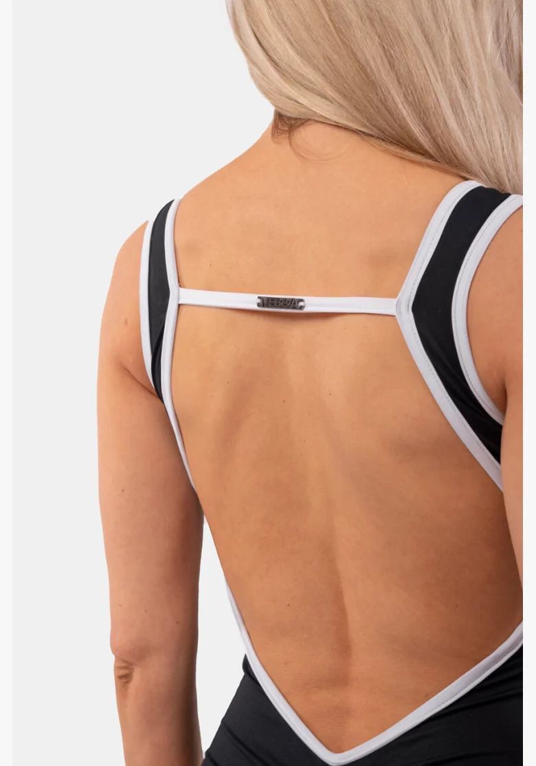 NEBBIA • Costumi da bagno neri interi stile francese • NEBBIAshop.cz
