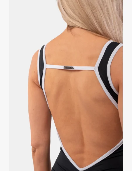 NEBBIA • Costumi da bagno neri interi stile francese • NEBBIAshop.cz