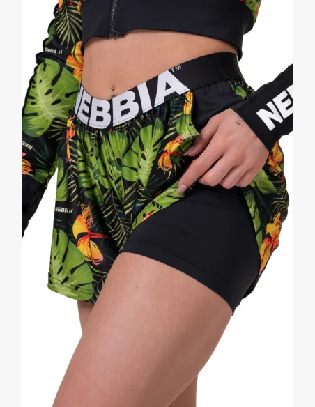 NEBBIA • Pantaloni shorts Double Layer ad alta energia • NEBBIAshop.cz