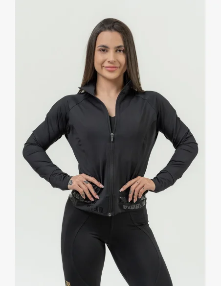 NEBBIA • Felpa da donna con zip INTENSE Warm-Up • NEBBIAshop.cz