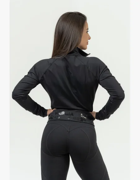 NEBBIA • Felpa da donna con zip INTENSE Warm-Up • NEBBIAshop.cz