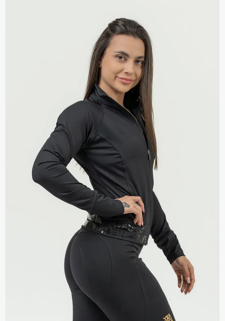 NEBBIA • Felpa da donna con zip INTENSE Warm-Up • NEBBIAshop.cz