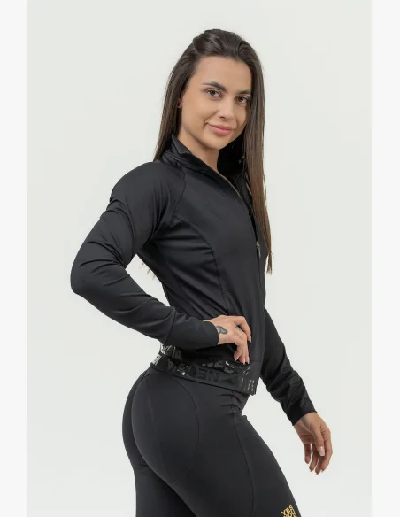 NEBBIA • Felpa da donna con zip INTENSE Warm-Up • NEBBIAshop.cz
