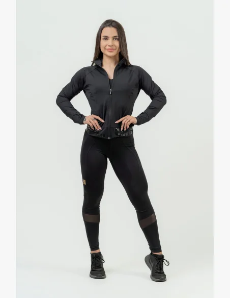 NEBBIA • Felpa da donna con zip INTENSE Warm-Up • NEBBIAshop.cz