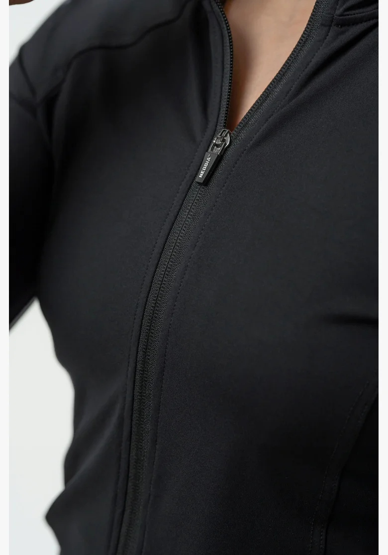 NEBBIA • Felpa da donna con zip INTENSE Warm-Up • NEBBIAshop.cz