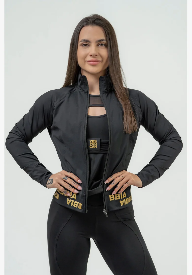 NEBBIA • Felpa con zip donna INTENSE Warm-Up • NEBBIAshop.cz