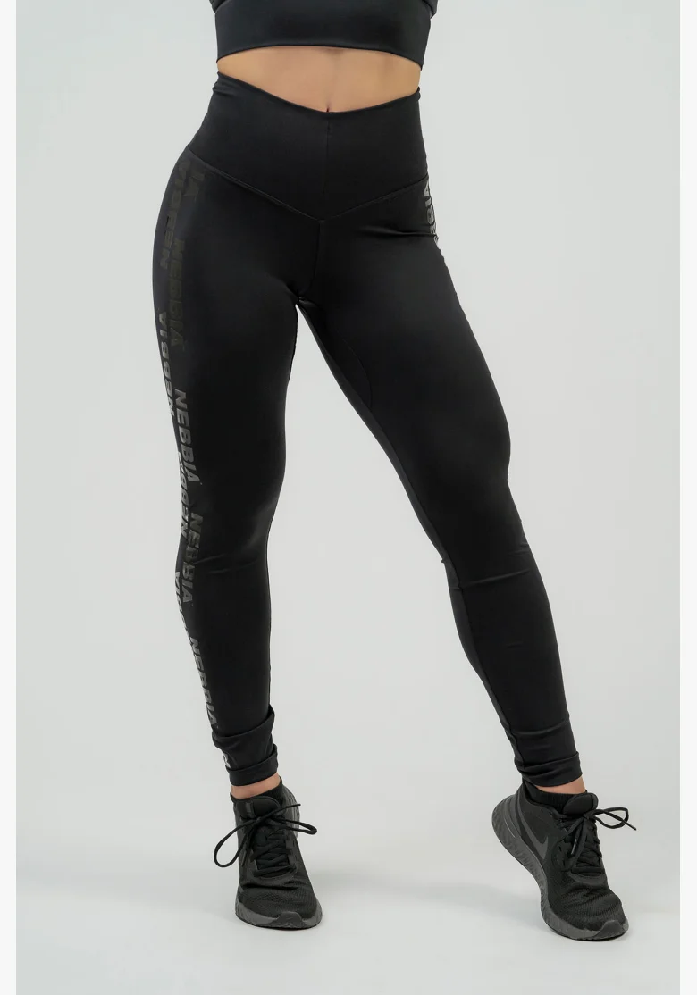 NEBBIA • Leggings da donna a vita alta INTENSE Iconic • NEBBIAshop.cz