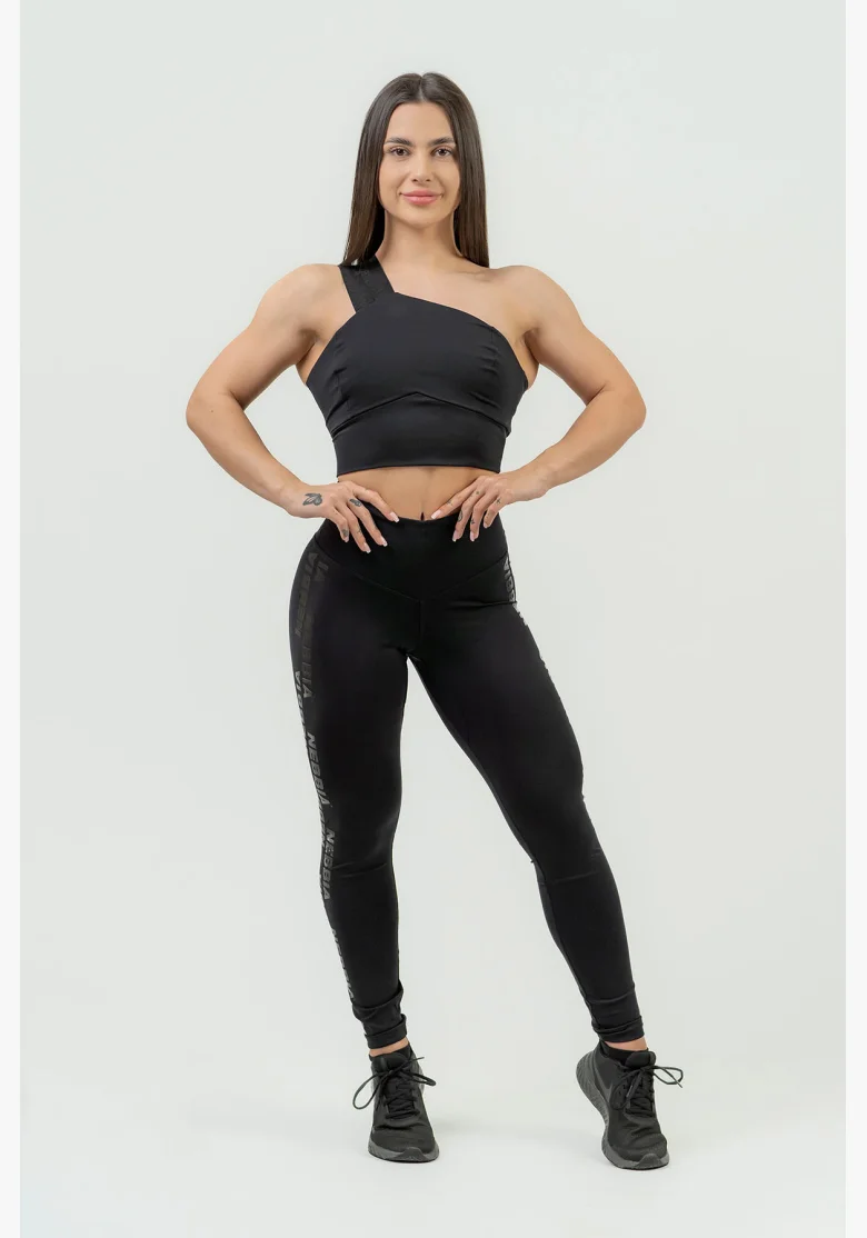 NEBBIA • Leggings da donna a vita alta INTENSE Iconic • NEBBIAshop.cz