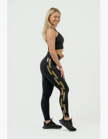NEBBIA • Leggings da donna con vita alta INTENSE Iconic • NEBBIAshop.cz