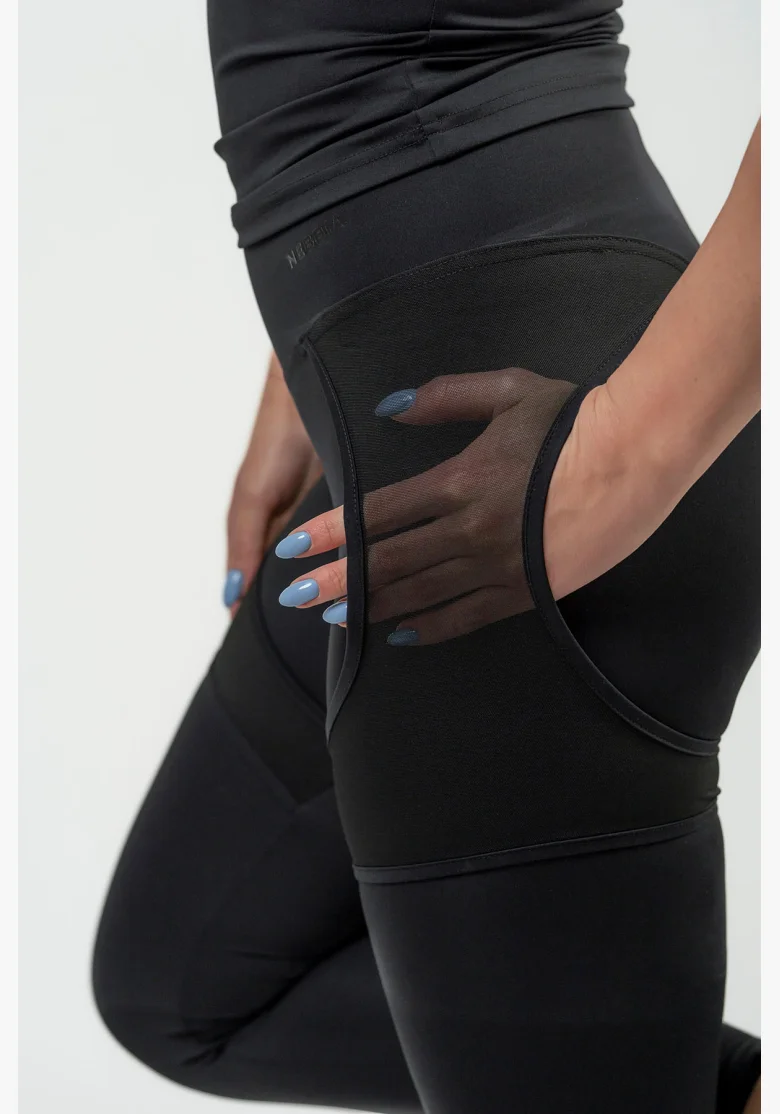 NEBBIA • Leggings sportivi da donna con rete INTENSE Mesh • NEBBIAshop.cz